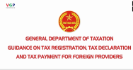 Hướng dẫn đăng ký, kê khai, nộp thuế đối với nhà cung cấp nước ngoài