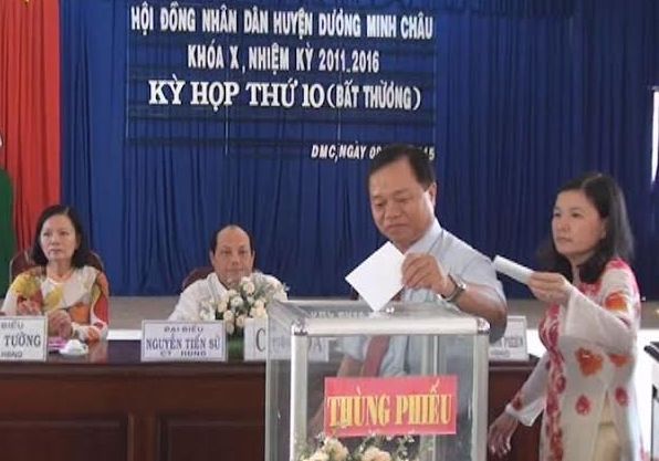 HĐND huyện Dương Minh Châu tiến hành kỳ họp bất thường 