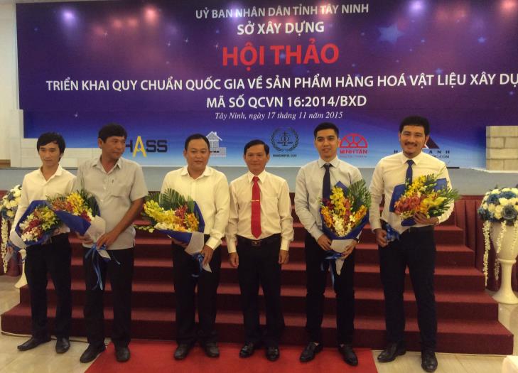 Hội thảo triển khai Quy chuẩn kỹ thuật Quốc gia về sản phẩm, hàng hóa vật liệu xây dựng