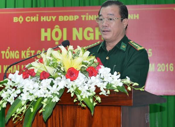 Bộ đội biên phòng Tây Ninh tổng kết công tác biên phòng năm 2015 