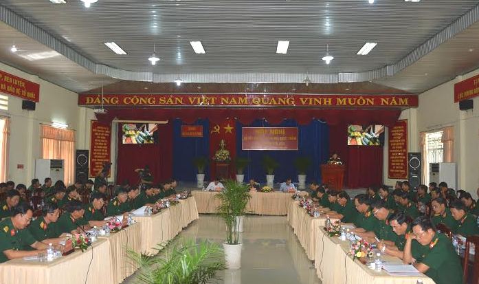 Khối thi đua quân sự địa phương Quân khu 7 sơ kết phong trào thi đua quyết thắng 