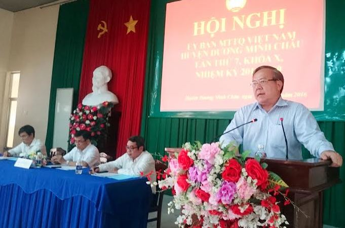 UB.MTTQVN huyện Dương Minh Châu: Đưa hoạt động về cơ sở 