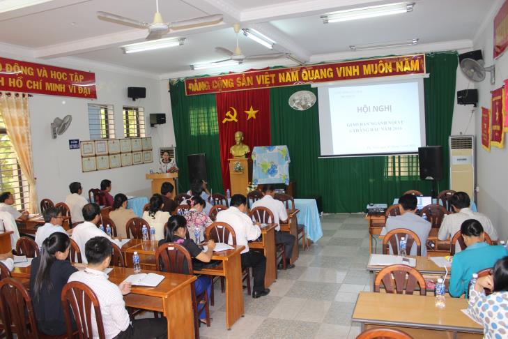 Hội nghị sơ kết công tác ngành Nội vụ 6 tháng đầu năm 2016