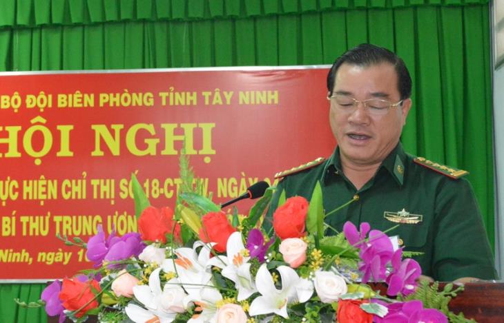 Đảng ủy BĐBP Tây Ninh: Sơ kết 5 năm thực hiện Chỉ thị 18 của Ban Bí thư Trung ương Đảng