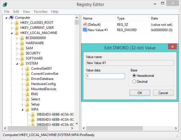 Chỉnh sửa Registry nhằm giả Windows XP thành máy POS, để được tiếp tục update tới 2019