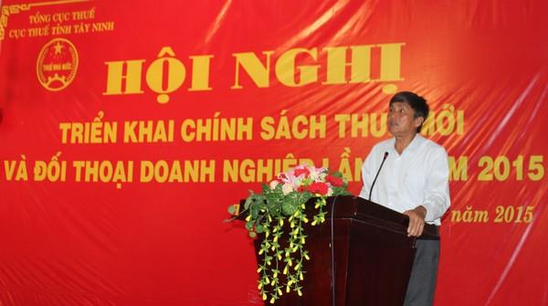 Cục Thuế Tây Ninh triển khai chính sách thuế mới