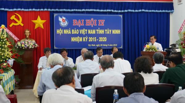 Hội Nhà báo tỉnh Tây Ninh: Tổ chức Đại hội lần thứ IV, nhiệm kỳ 2015 - 2020