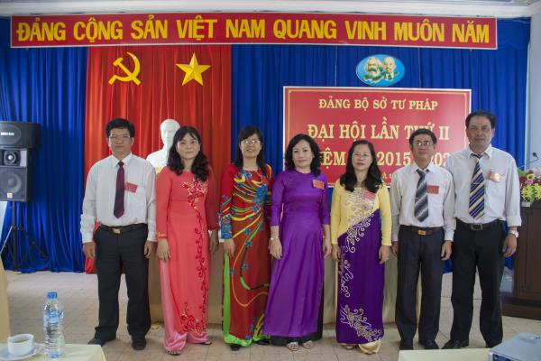 Đảng bộ Sở Tư pháp đã tổ chức thành công đại hội Đảng bộ lần thứ II, nhiệm kỳ 2015-2020