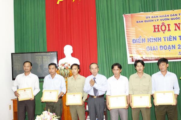 Ban Quản lý Vườn Quốc gia Lò Gò – Xa Mát: Hội nghị điển hình tiên tiến giai đoạn 2011-2015