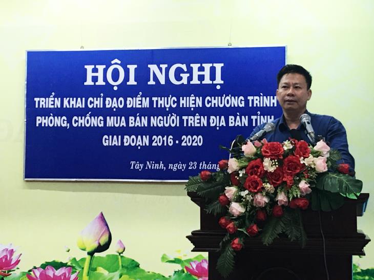 Triển khai chỉ đạo điểm thực hiện Chương trình phòng, chống mua bán người trên địa bàn tỉnh giai đoạn 2016 - 2020