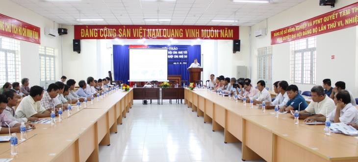 Hội thảo về công nghệ tưới cho ngành Nông nghiệp công nghệ cao