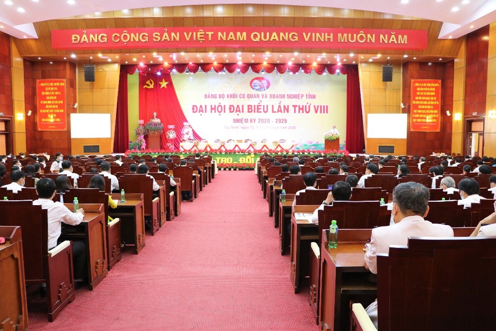 Đảng bộ khối Cơ quan và Doanh nghiệp tỉnh Đại hội đại biểu lần thứ VIII, nhiệm kỳ 2020-2025 tổ chức phiên trù bị