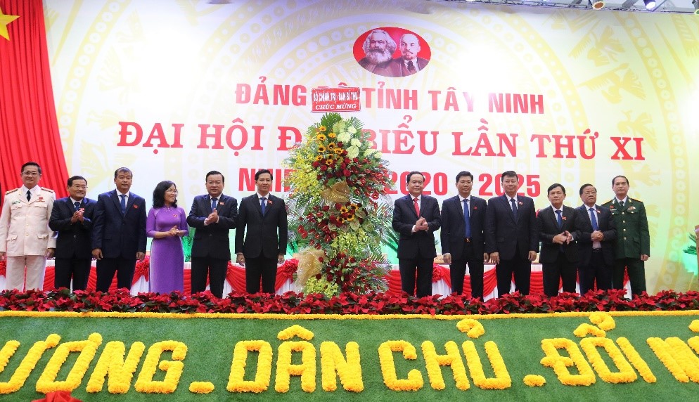 Khai mạc Đại hội đại biểu Đảng bộ tỉnh Tây Ninh lần thứ XI, nhiệm kỳ 2020-2025