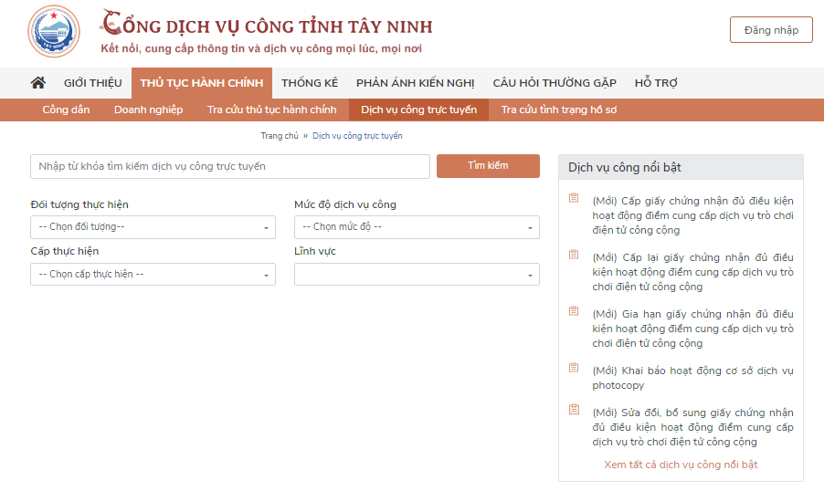 Kể từ ngày 01/11/2022, Bộ phận Tiếp nhận và Trả kết quả thành phố Tây Ninh sẽ tiếp nhận và giải quyết 100% thủ tục hành chính thuộc thẩm quyền