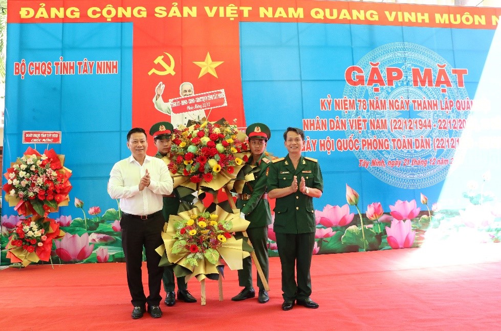 Tây Ninh họp mặt kỷ niệm 78 năm Ngày thành lập Quân đội nhân dân Việt Nam 22/12