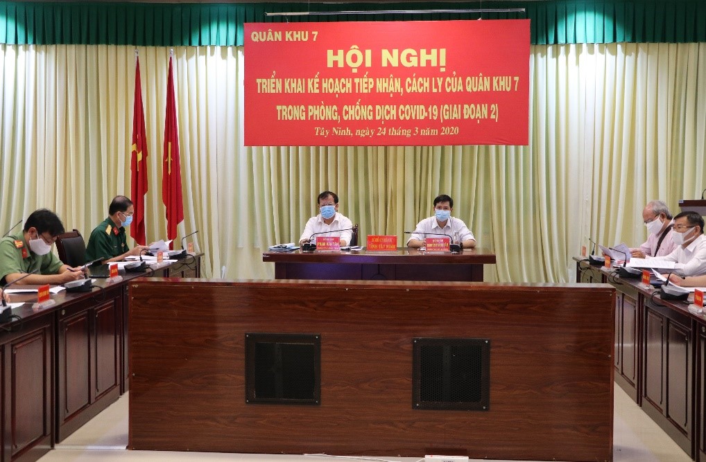 Quân khu 7 triển khai Kế hoạch tiếp nhận, cách ly trong phòng, chống dịch Covid-19 (giai đoạn 2)