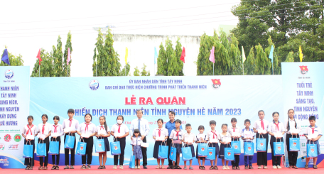 Lễ ra quân Chiến dịch thanh niên tình nguyện hè năm 2023