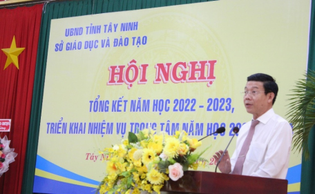 Hội nghị Tổng kết năm học 2022-2023, triển khai nhiệm vụ trọng tâm năm học 2023-2024