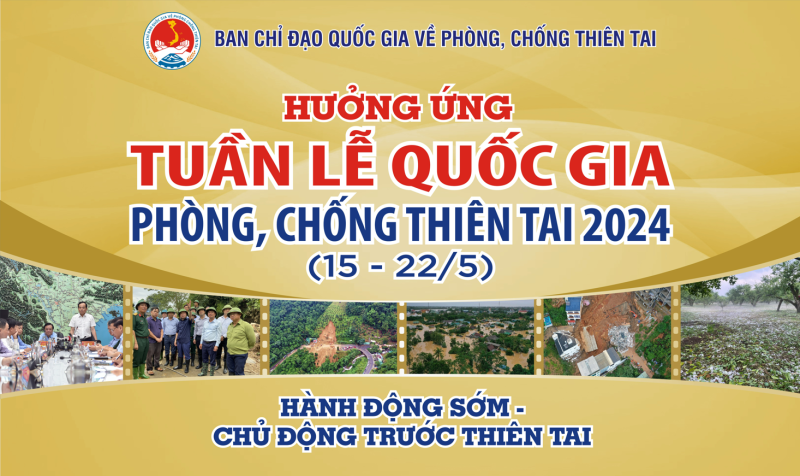Tây Ninh hưởng ứng Tuần lễ Quốc gia phòng, chống thiên tai năm 2024