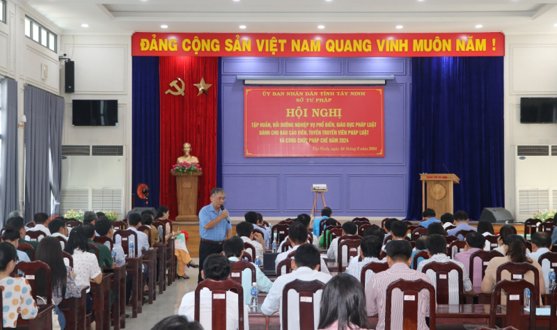 Nâng cao chất lượng phổ biến giáo dục pháp luật trên địa bàn tỉnh Tây Ninh