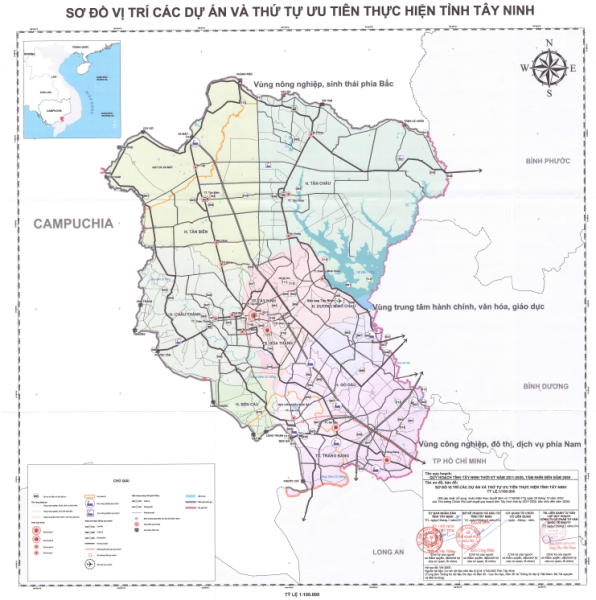 Nội dung công bố Quy hoạch tỉnh Tây Ninh thời kỳ 2021 - 2030, tầm nhìn đến năm 2050