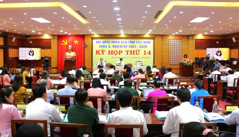 Khai mạc Kỳ họp thứ 14 HĐND tỉnh Tây Ninh khóa X, nhiệm kỳ 2021-2026 (Kỳ họp thường lệ giữa năm 2024)