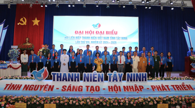 Hội Liên hiệp Thanh niên Việt Nam tỉnh Tây Ninh tổ chức thành công Đại hội đại biểu lần thứ VIII, nhiệm kỳ 2024 - 2029