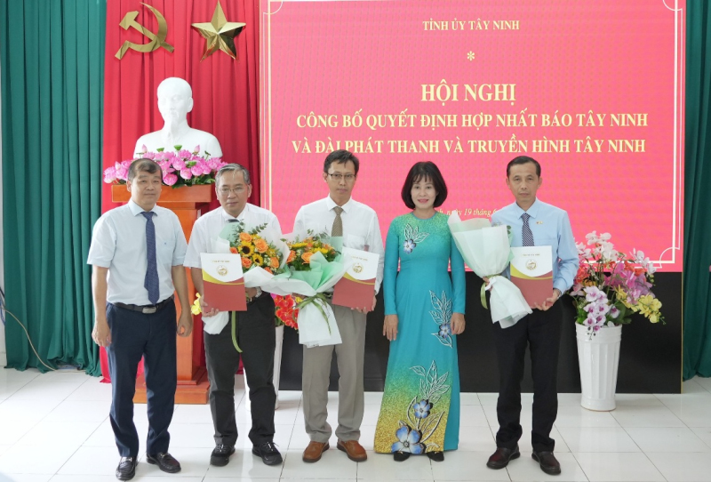 Hợp nhất Báo Tây Ninh và Đài Phát thanh - Truyền hình Tây Ninh
