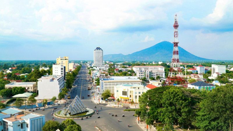 Đến năm 2030: Tây Ninh có 01 đô thị loại II và 03 đô thị loại III