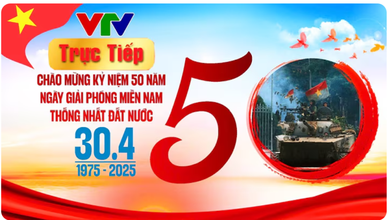 Lễ Diễu Binh, Diễu Hành Kỷ Niệm 50 Ngày Giải Phóng Miền Nam 30/04/1975 - 30/04/2025