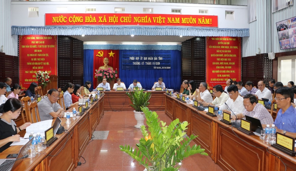 Tây Ninh: sơ kết thực hiện nhiệm vụ phát triển kinh tế - xã hội 6 tháng đầu năm 2024