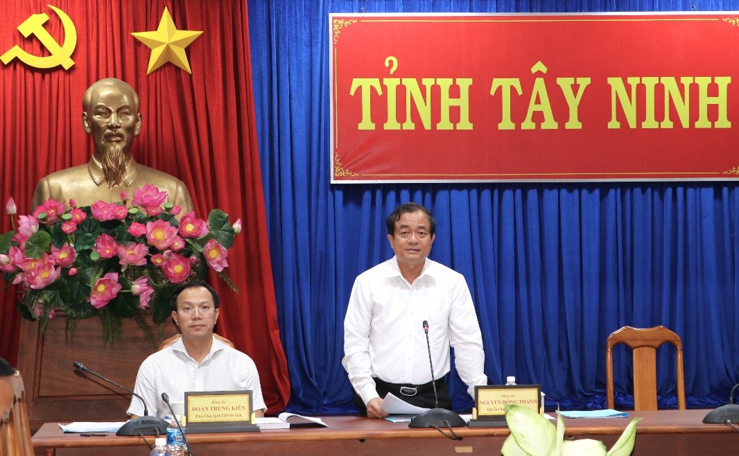 Tây Ninh và Long An đóng góp dự thảo báo cáo chính trị trình Đại hội đại biểu Đảng bộ tỉnh Tây Ninh lần thứ XII, nhiệm kỳ 2025-2030
