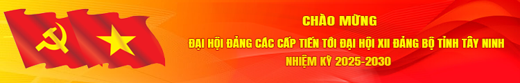 Dai hoi Dang cac cap tơi toi Dai hoi Dang tinh Tay  Ninh