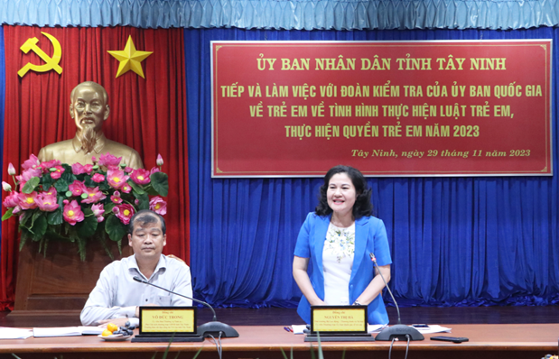 Công tác bảo vệ và chăm sóc trẻ em tại tỉnh Tây Ninh đạt nhiều kết quả tích cực