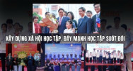 Xây dựng xã hội học tập, đẩy mạnh học tập suốt đời