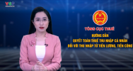 Hướng dẫn quyết toán thuế thu nhập cá nhân đối với thu nhập từ tiền lương, tiền công